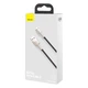 Кабель BASEUS Lightning Cafule Series Metal Data Cable |1M, 2.4A| (CALJK-A05) black - изображение 1