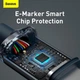 Кабель Baseus Type-C to Type-C Crystal Shine Series Fast Charging Data Cable |2m, 100W| чорний - зображення 7