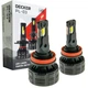 Лампа светодиодная для фар DECKER LED PL-03 H11 5000K 12000LM 2 шт комплект - изображение 1