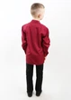 Рубашка для хлопчика MTP 116 см Бордовий (PVM-2827-Burgundy) - зображення 3