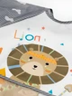 Слюнявчик водонепроникний з рукавами для годування та творчості "Lion" для дітей від 1 до 3 років (BC1006) - зображення 2