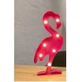 Декоративний настільний світлодіодний світильник нічник Toys Lamp Фламінго 3D рожевий на батарейках - зображення 6