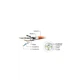 Патч-корд 2м S/FTP CU cat 6A Cablexpert (PP6A-LSZHCU-G-2M) - изображение 3