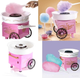 Аппарат для приготовления сладкой сахарной ваты Supretto Cotton Candy Maker большой на колесиках - изображение 7