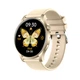 Смарт-годинник жіночий LEMFO KC88 Gold (тонометр, пульсоксиметр, дзвінки) Amoled екран - зображення 6