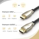 Кабель Displayport 1.4 UGREEN 8k SPCC 7680x4320 8K 60 Гц 4K 144 Гц 32,4 Гбіт/с HD позолочений 3 м (DP112) - зображення 7