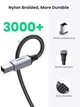 Кабель UGREEN US369 USB 2.0 to USB type B USB Printer Cable для принтеров, сканеров, МФУ 2 м Black (80803) - изображение 4