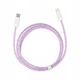Кабель зарядный Baseus USB C - Lightning Dynamic Series Fast Charging Data Cable 20 Вт 1 м Purple (CALD000005) - изображение 2
