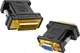 Перехідник-адаптер Ugreen DVI (24+5) to VGA Converter Black (20122) - зображення 1