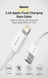 Кабель зарядный Baseus USB - Lightning Superior Series 2.4A 2м Black (CALYS-C01) - изображение 6