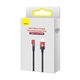 Кабель зарядный Lightning Baseus Type-C to Lightning MVP угловой 20W 1 м Black/Red (CAVP000220) - изображение 5