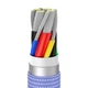 Кабель зарядний Baseus USB Type-C to Type-C USB C Crystal Shine Series 100 Вт 2 м Purple (CAJY000705) - зображення 7