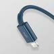 Кабель зарядный Baseus Superior 3в1 USB to Lightning/USB Type C/micro USB 3.5 А 1.5 м Blue (CAMLTYS-03) - изображение 7