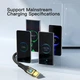 Кабель зарядний Essager USB-A to Type-C Interstellar Transparent Design 7A 1 м Black (EXCT-XJ01-P) - зображення 7