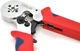 Кримпер Voltronic Cinlinele HCS8 10SA для обтиску кабельного наконечника, 0.25-10 мм² Red (YT23240) - зображення 2