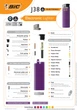 Упаковка запальничок BIC J38 Bicolor 50 шт Різнокольорових (3086126642888) - зображення 3