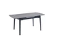 Обеденный стол Vetro Mebel TM-76 Петра грей матовый (TM-76-petra-grey/ black) - изображение 2