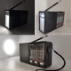 Багатодіапазонне FM/AM/SW радіо GOLON RX-8866 MP3-плеєр, TF, USB Black - зображення 2