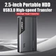 Внешний жесткий диск Eaget 500Gb USB 3.0 для ПК/MacOS/PS4/XBox - изображение 2