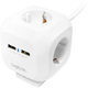 Мережевий фільтр LogiLink LPS227 Socket cube 4x White - зображення 3