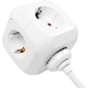 Мережевий фільтр LogiLink LPS227 Socket cube 4x White - зображення 8