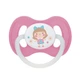 Пустышка силиконовая симметричная Toys Розовая Canpol babies 18 мес+ 23/293-pink 5903407232935 - изображение 1
