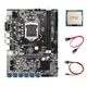 Комплект майнінг V12 / материнська плата B75USB BTC LGA 1155 / процесор Intel Celeron G530 / 12 відеокарт - зображення 1