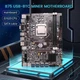 Комплект майнінг V8 / материнська плата B75USB BTC LGA 1155 / процесор Intel Celeron G1620 / 8 відеокарт - зображення 4