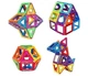 Развивающий магнитный конструктор-чемодан Магникон Magical Magnet на 48 деталей 3D - изображение 7