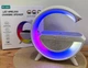 Светильник с беспроводной зарядкой для телефона BT-2301 Bluetooth колонка с RGB-подсветкой - изображение 5