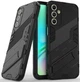 Захисний чохол з підставкою Deexe Bibercas для Samsung Galaxy A15 (A155) - Black - зображення 1