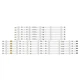 LED підсвітка Samsung TV 55" D4GE-550DCA-R3 D4GE-550DCB-R3 2014SVS55 BN96-30432A BN96-30431A LM41-00099G 12шт. - изображение 1