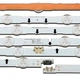 LED підсвітка Samsung TV 75" 2014SVS75F REV1.1 D4GE-750DCA D4GE-750DCB D4GE-750DCC 27шт. - изображение 2