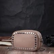 Молодежная женская кожаная сумка через плечо Vintage 22335 - изображение 3