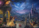 Пазл Schmidt Thomas Kinkade: Disney The Beauty and the Beast Dancing in the Moonlight 1000 елементів (4001504594848) - зображення 2