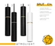 Світильник підвісний Split Е14 P40-220 White-R-Gold (1271499) - зображення 2