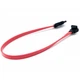 Кабель для передачи данных SATA Right Angle Signal 7 Pin - 7 Pin 0.3 м Extradigital (KBV1742) - изображение 1