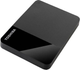 Dysk twardy Toshiba 2.5 1TB Canvio Ready USB 3.2 Gen Czarny (HDTP310EK3AA) - obraz 1