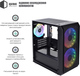 Корпус QUBE NEPTUNE mini Black (QB08N_FCNU3) - зображення 3