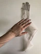 Фатинові довгі рукавички однотонні honey fashion accessories one size (S/M/L) сірий (7-21) - зображення 3