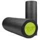 Масажний ролик (роллер) гладкий PowerPlay 4021 Fitness Roller Чорно-зелений (45x15см.) - изображение 2