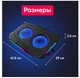 Охлаждающая подставка для ноутбука 15,6-17,3 дюймов Ice Coorel F8 RGB - изображение 8