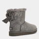 Женские угги низкие замшевые с мехом UGG 540296703 39 (8US) 25 см Серые (1159798257) - изображение 4