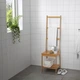 Стул с держателями для полотенец IKEA РОГРУНД, Стул с держателями для полотенец, бамбук, 902.530.74 - изображение 13