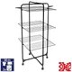 Сушарка для білизни підлогова Casa Si Athletic 3 Black (CS92185E04E) - зображення 1