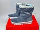 Детские зимние кожаные сапоги Superfit Flavia Gore-Tex 33 р серо-синие - изображение 1
