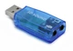 Внешняя звуковая карта USB 2.0 мікрофон, адаптер USB2Sound (3D 5.1 виртуально) (831586395) Черный - изображение 4