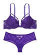 Комплект Victoria's Secret 34C-S фиолетовый (14400235893QCJ4434C/S) - изображение 1