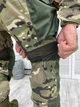 Тактический костюм горка из рипстопа с отделениями под защиту и вентиляцией Multicam XXL - изображение 10