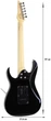 Электрогитара Ibanez GRG140 SB - изображение 2
